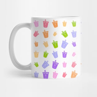 Boba Tea Pattern Mug